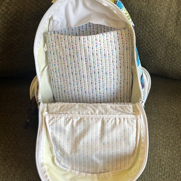 Dakine Blue Green Floral Bag - Picture 12 of 14